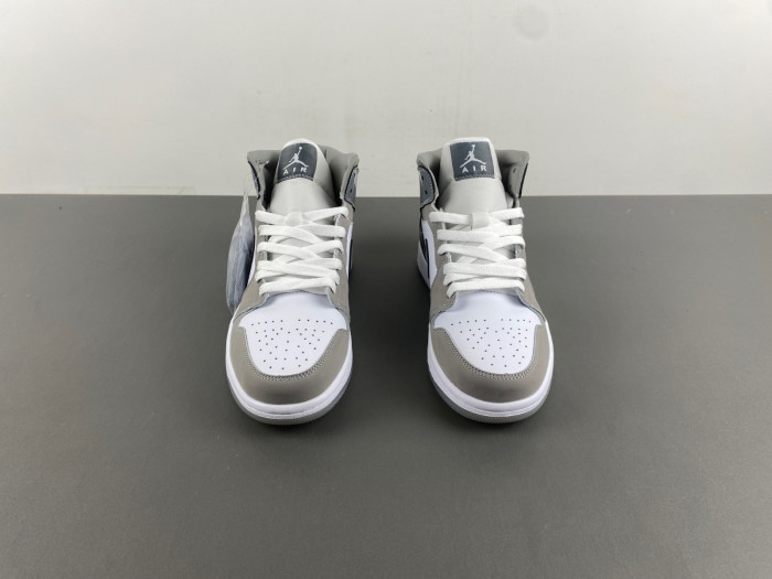 Jordan 1 Mid SE White Medium Grey Cool Grey HF3216-100
