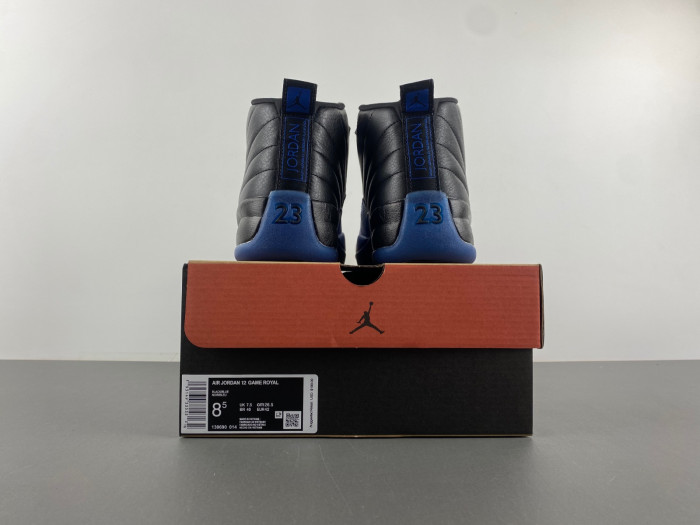 Jordan 12 Retro Black Game Royal 130690-014