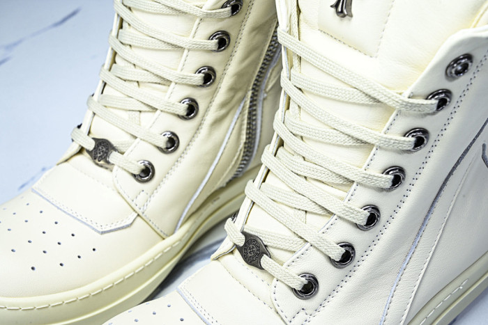 r1ck 0wens x chromhearts shoes