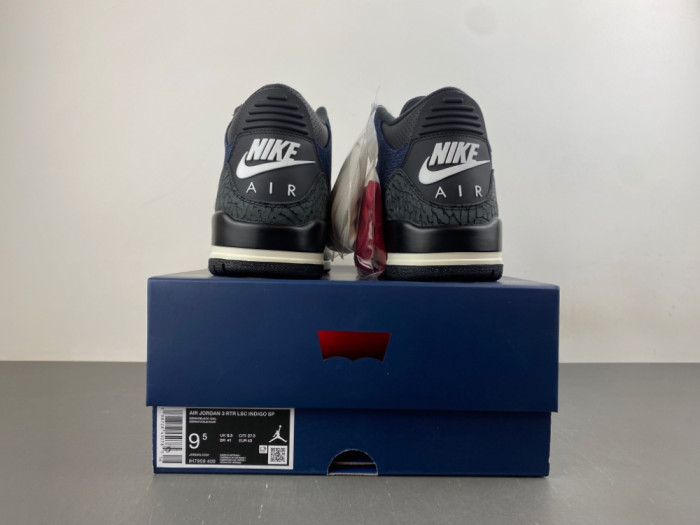 Jordan 3 Retro Levi’s Indigo IH7959-400