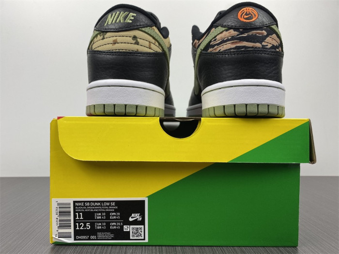 nike dunk low crazy camo shoes dh0957-001