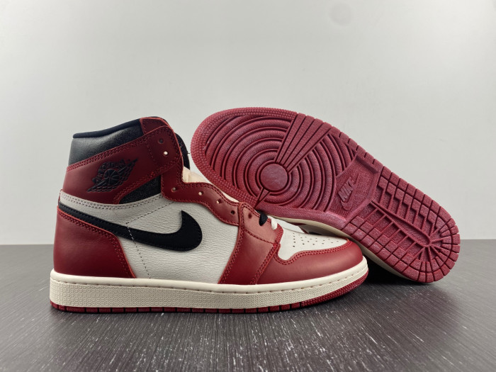 air jordan 1 retro high og chicago lost and found dz5485-612