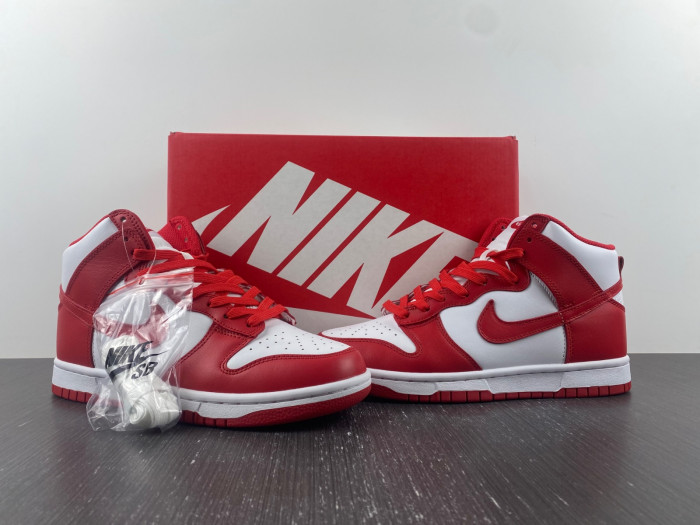 nike dunk high "championship red" dd1399-106