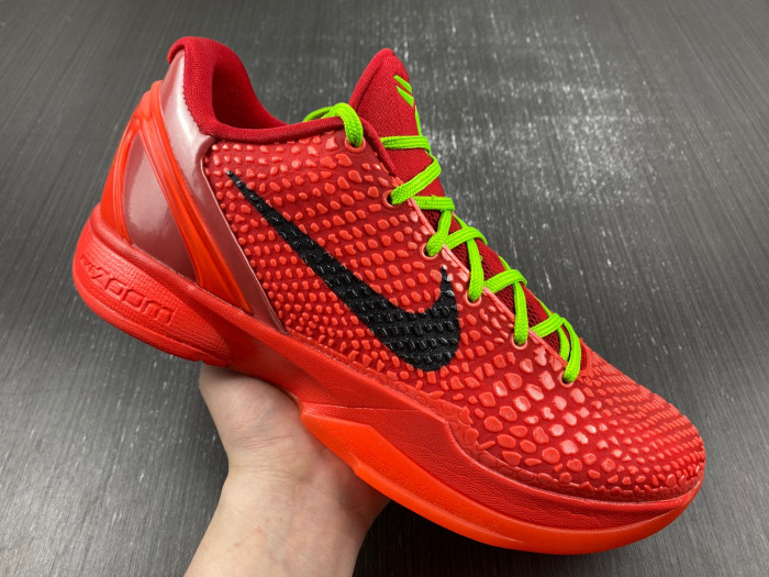 nike kobe 6 protro reverse grinch fv4921-600