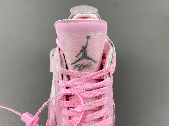 off-white x jordan 4 “pink”