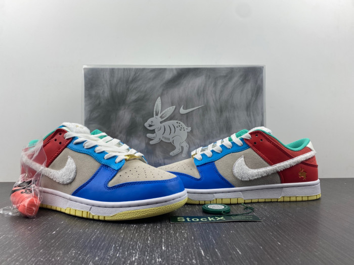 nike dunk low year of the rabbit fd4203-111