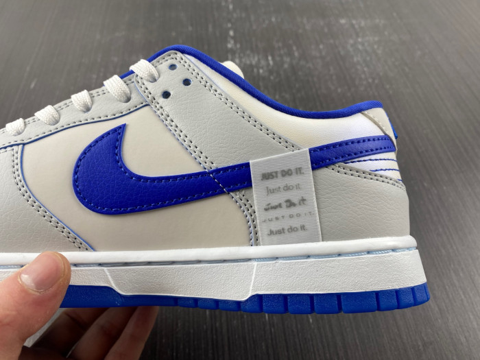 nike dunk low worldwide white royal blue fb1841-110
