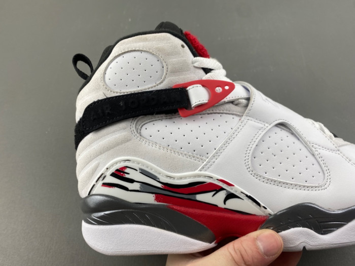 Jordan 8 Retro White True Red (2025)