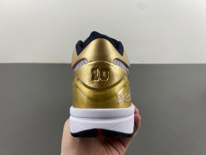 nike kobe 4 protro “gold medal” fq3544-100