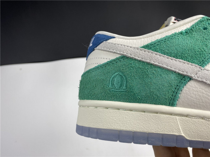 nike dunk low kasina neptune green - cz6501-101