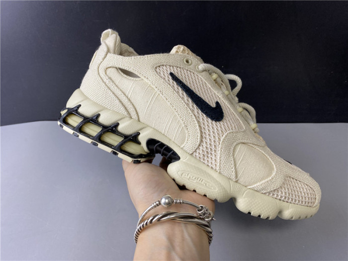 nike stussy x air zoom spiridon caged 
