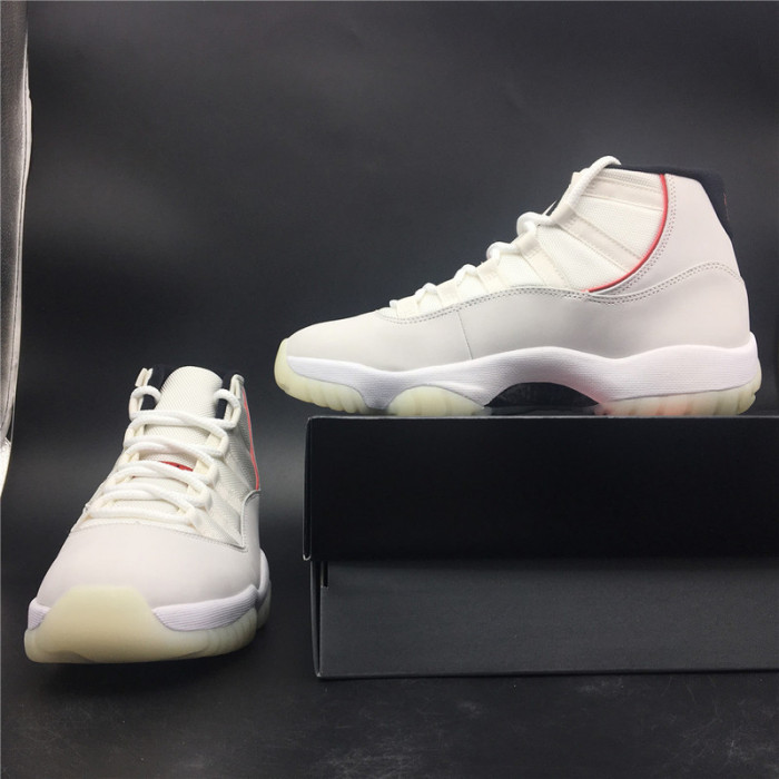 air jordan 11 retro "platinum tint" - 378037 016
