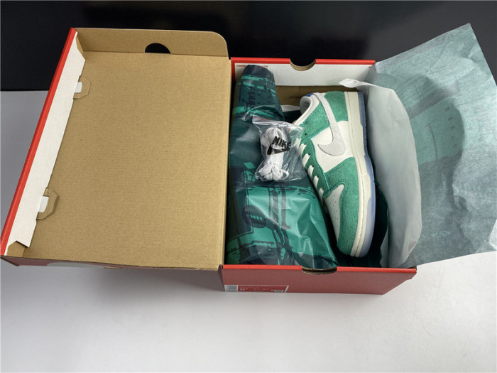 nike dunk low kasina neptune green - cz6501-101