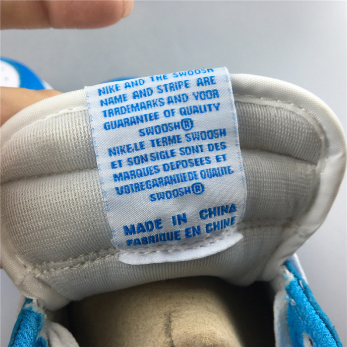 nike sb air jordan 1 low unc cj7891-401