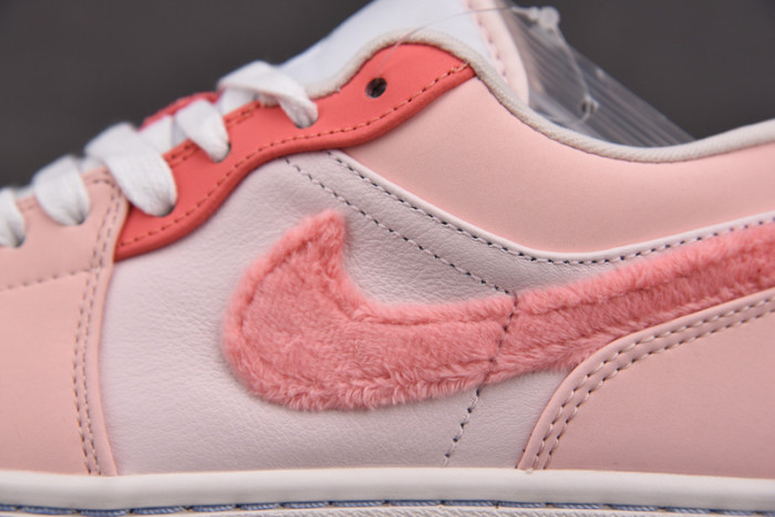 air jordan 1 low white pink grey dm5443-666