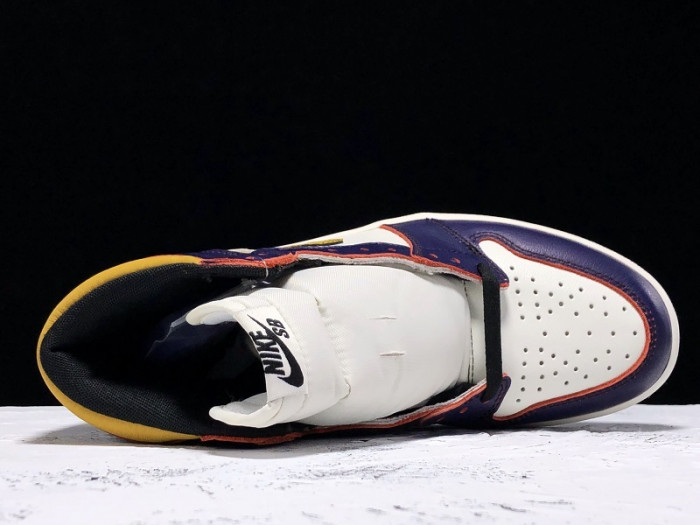 nike sb air jordan 1 la lakers chicago cd6578-507