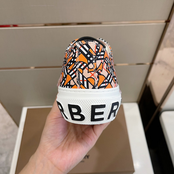 B**rry vintage check cotton sneakers