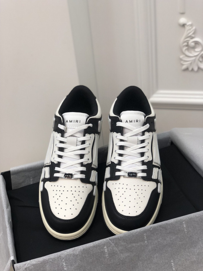 amiri* skel leather sneakers