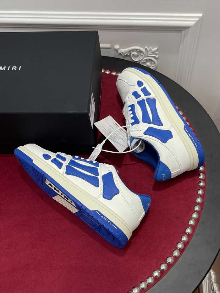 amiri* skel leather sneakers