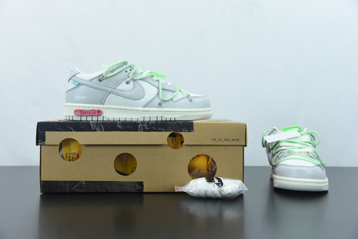 ow x dunk low 