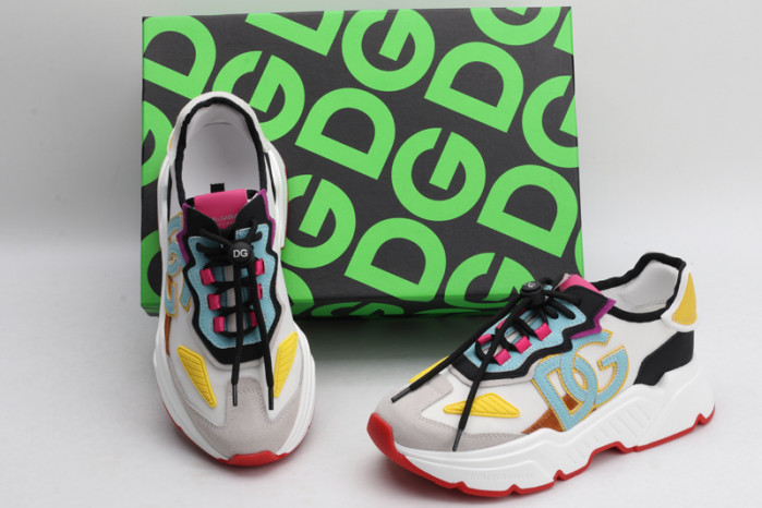 mixed-material daymaster sneakers