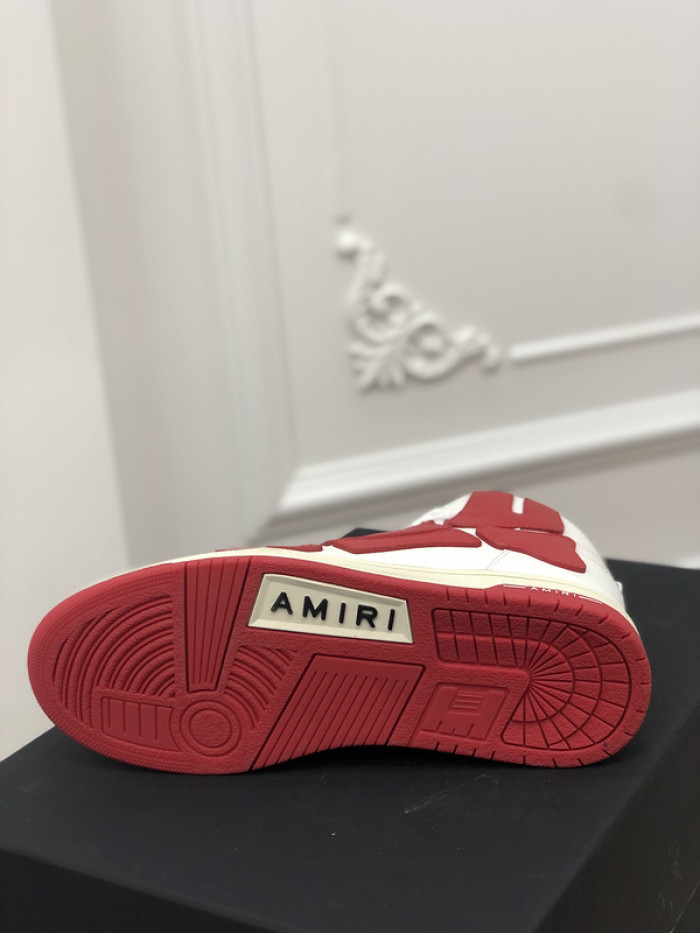 amiri* skel leather sneakers