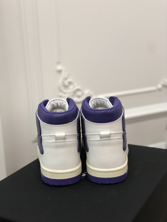 amiri* skel leather sneakers