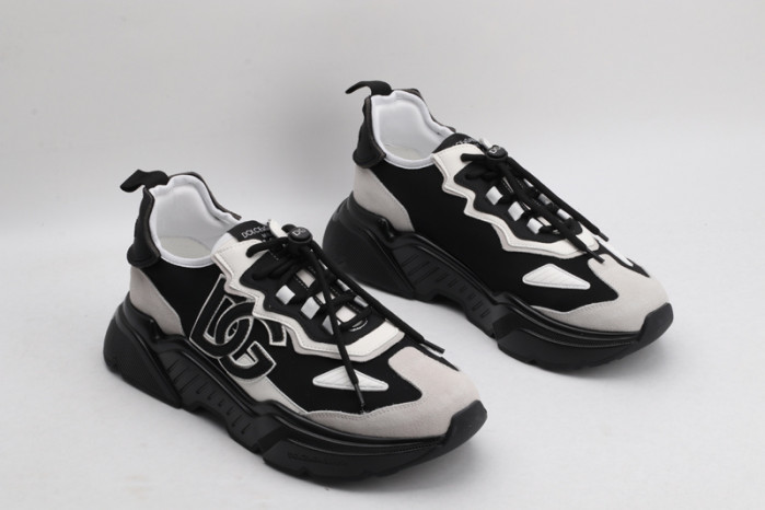 mixed-material daymaster sneakers