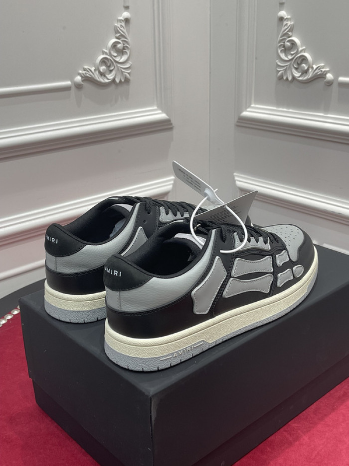 amiri* skel leather sneakers
