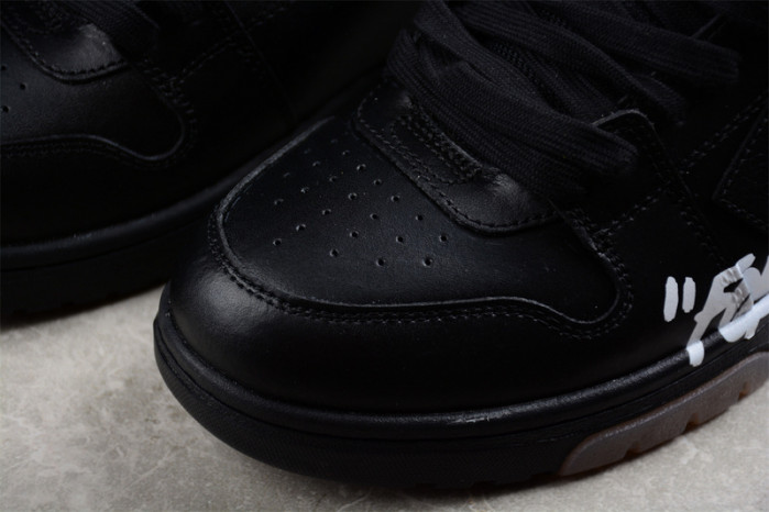 off-white out of office leather sneakers