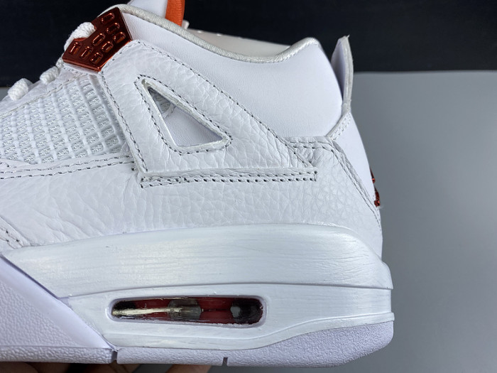 air jordan 4 retro "metallic orange" ct8527-118