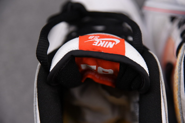 nike sb dunk low raygun tie-dye white - bq6832-101