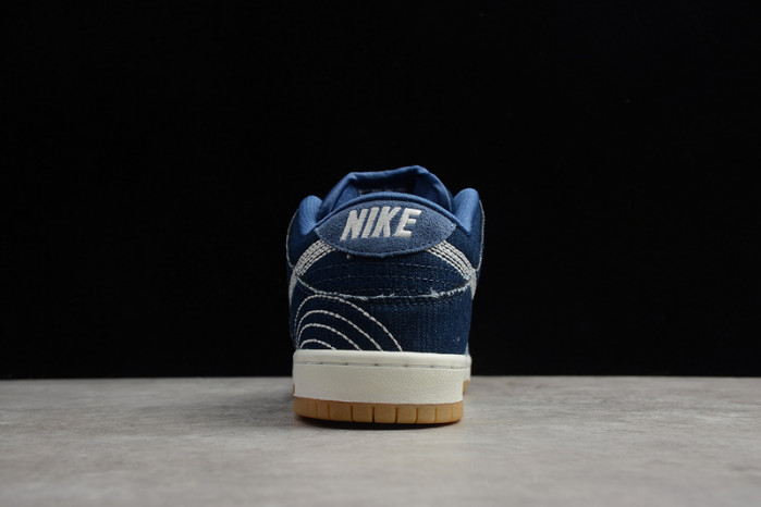 nike sb dunk low denim sashiko - cv0316-400