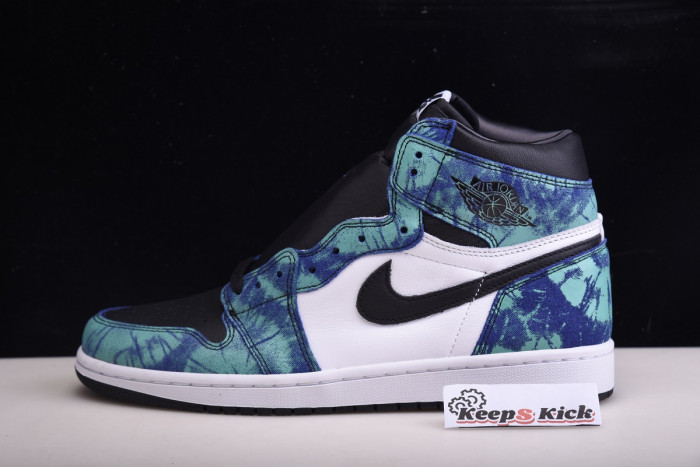 air jordan 1 retro high og wmns "tie-dye" cd0461-100