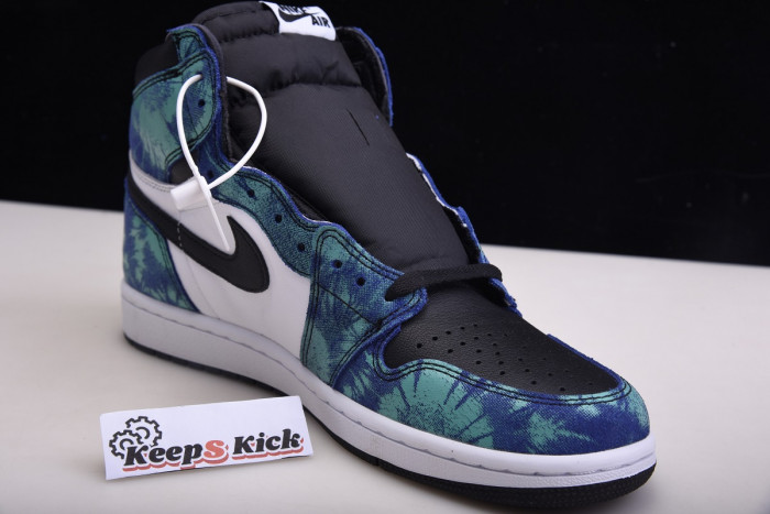 air jordan 1 retro high og wmns "tie-dye" cd0461-100