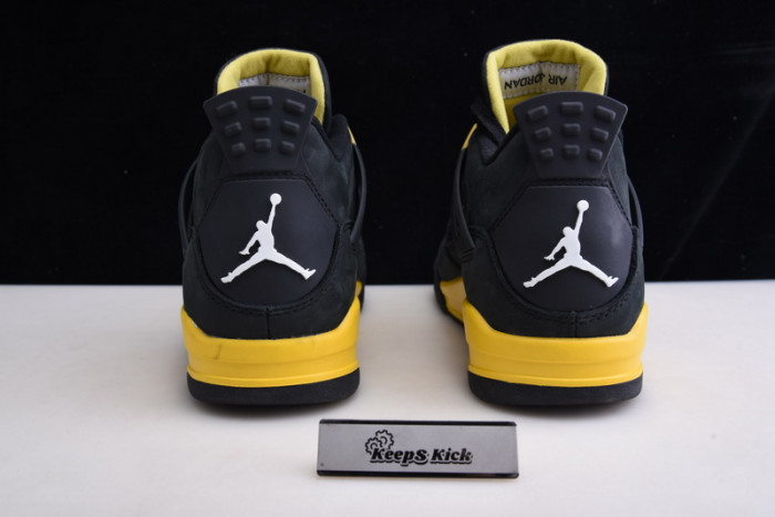 air jordan 4 retro thunder 308497-008 （box updated)